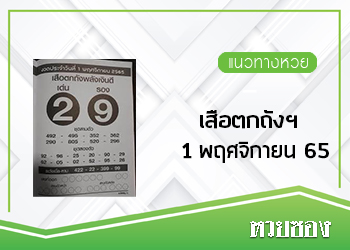 เสือตกถังพลังเงินดี 1/11/65
