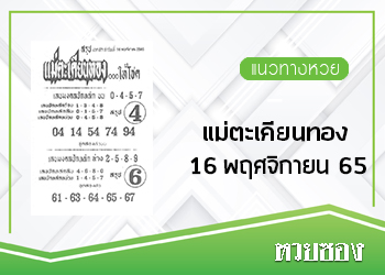 แม่ตะเคียนทอง 16/11/65