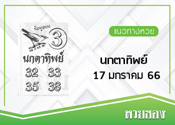 นกตาทิพย์ 17/1/66