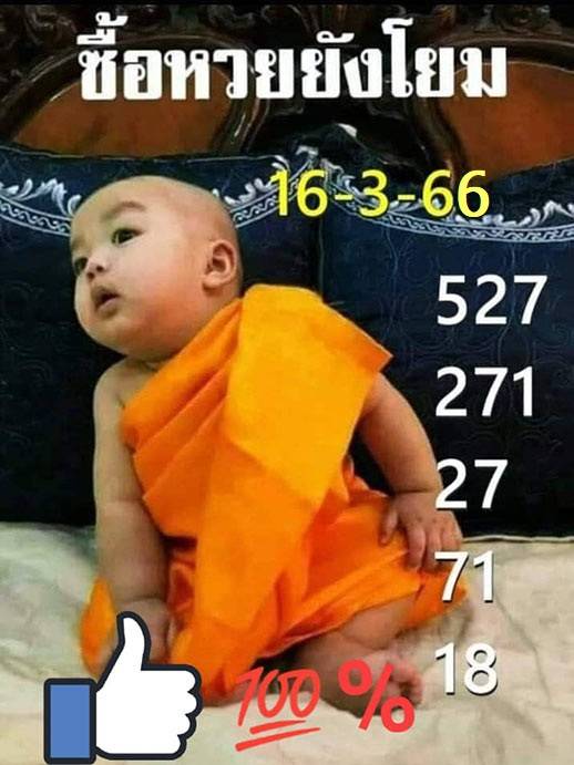 หวยเณรน้อย 16/3/66